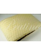 Quilted bedspread 1Piazza Light Beige Tintaunita Cotton Satin 180x290 padding to enhance the diamond