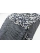 Quilt Tagesdecke Gesteppt mit Doppelbett Rose, Weiß, hintergrund Schwarz 260x260 100% Reine Baumwolle