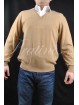 PULL COL CAMEL 100% PUR CACHEMIRE 50 L