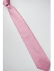 Pink tie Tintaunita Machining Horizontal Lines - 100% Pure Silk - Made in Italy
