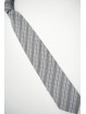 Tie Light Grey Panels Beige - 100% Pure Silk - Made in Italy