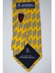 Cravatta Piccoli Disegni Ammortizzatori Lamborghini - Nero, Rosso, Giallo, Verde - 100% Pura Seta