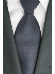 Krawatte dunkelgrau Art.-Rot Cacharel - 100% Reine Wolle - Made in Italy