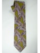 Tie Camouflage Green Pink Grey - 100% Pure Silk - Made in Italy