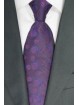 Cravatta Larga 9,5 Disegni Blu e Rosso - 100% Pura Seta - Made in Italy