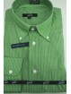 ButtonDown Green White Stripe Men's Shirt - M 40-41 - classic fit