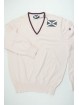JOHNNY LAMBS Pullover ScolloV Uomo Cotone 46 S Rosa Tennis