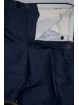 Pantaloni Uomo Classico taglia 48 Blu Inchiostro filafil - Tasche Laterali - Frescolana 4Stagioni