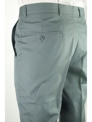 Pantaloni Uomo Classico Verde Ottanio  - Tasche Laterali - PE