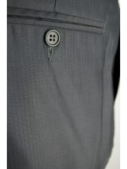 Pantaloni Uomo Classico taglia 50 Grigio Scuro Frescolana - PE