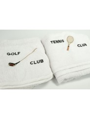 テニスクラブ-ゴルフクラブネックスポーツタオル