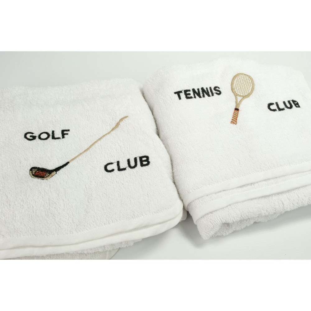 Tennis Club - Toalla deportiva para el cuello del club de golf