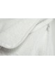 Serviettes blanches ou ivoire de toutes tailles: visage et bidet, serviette de douche ordinaire et géante