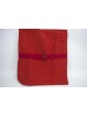Mantel rectangular x8 Rojo 140x240 ref. Vainilla sin servilletas