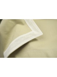Abbillè Rectangular Tablecloth 370x230 - Solid Sand - Indhantrene Heavy Satin - For Catering