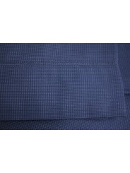 7090 Sheets King size royal Blue Embossed Squares 270x290 the sub-floor - Bedroom