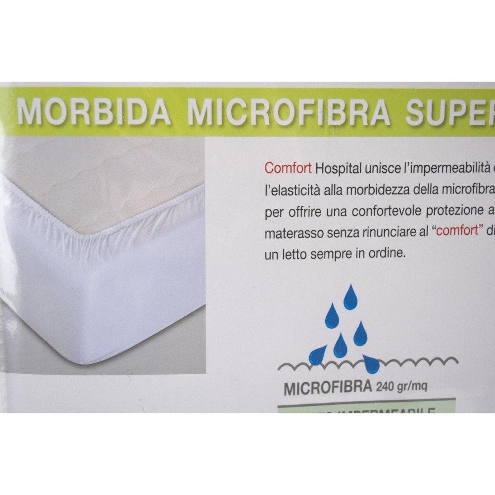 CopriMaterasso Impermabile Microfibra Salva Materasso da pipì con angoli - Matrimoniale Singolo