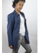 Jacke Blazer Damen-aufgesetzte Taschen-größe 42 - Blau Klar Frescolana - No Brand Sample