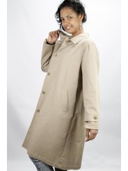 Staubwedel Langen Mantel Damen-größe 42-44 - hellbeige
