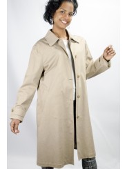 Staubwedel Langen Mantel Damen-größe 42-44 - hellbeige