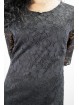 Pierre Cardin schede jurk vrouw 42 zwart kant