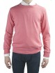 Shirt mens Light crew neck Coral Pink S M L XL XXL - Cashmere Wool
