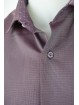 Bordeaux Man Shirt with Woven Fabric - Philo Vance - Ravarino