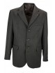 Men's Jacket 54 XXL Dark Gray Grisaille Fabric 3 Buttons - Classic Fit