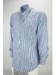 Classic Man Shirt Light Blue Checked Poplin - Button Down - Grino