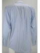 Light Blue Classic Man Shirt Vichy Poplin - Button Down - Grino