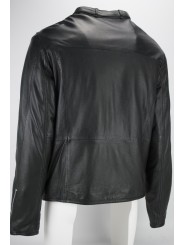 Soft Leather Jacket Man 50 L Black - Impervela