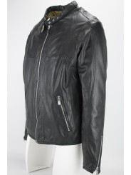 Soft Leather Jacket Man 50 L Zwart - Impervela