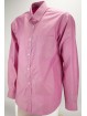 コーラル ピンク メンズ シャツ スプレッド カラー - M 40-41 - スリム フィット