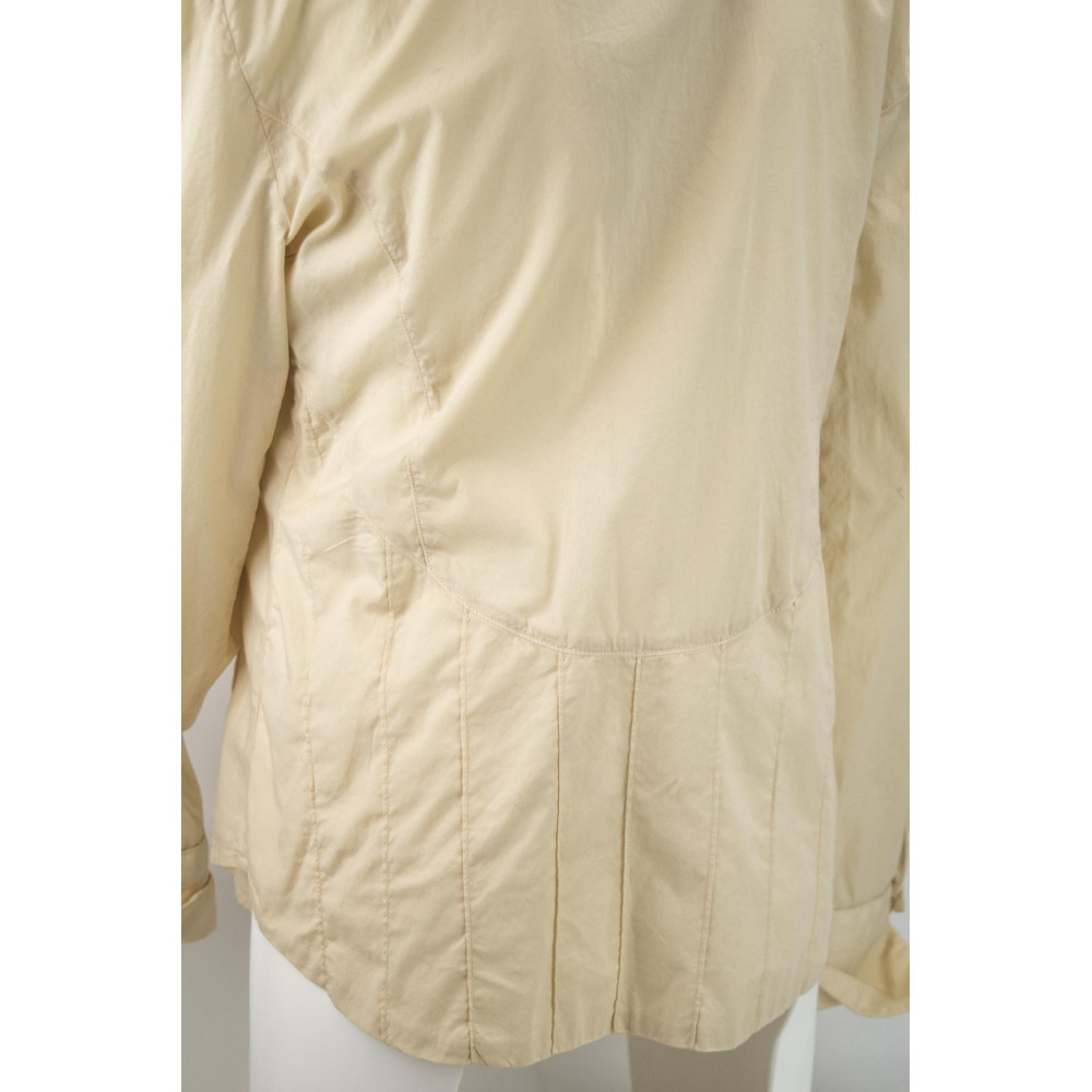LES COPAINS CAMISETA de la MUJER +BOLSILLOS de la chaqueta BEIGE de ALGODÓN XL 48 - Vestidos, Camisas, t-shirts