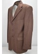 Veste homme 56 Rust Spine Wool Cashmere Cloth Classic 3Buttons