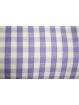 Stoff von Meter Quadrate Land Gelb Violett Blau Ecru - H180 Reine Baumwolle