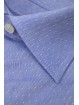 Светла-блакітная маленькая афіцыйная мужчынская кашуля з шырокім каўняром з малюнкам - Філа Вэнс - Эсэкс