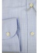 Chemise boutonnée en toile bleu clair pour homme - Philo Vance - La Spezia