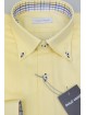 Мужчынская жоўтая оксфардская кашуля на гузіках - Філа Вэнс - Дошка
