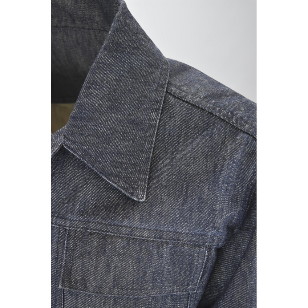 JEANSJAS Man 50 L Casual katoen Donkerblauw - geen merk Voorbeeld herenpakken, jassen en vesten