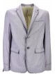 Mauro Grifoni Men's Jacket 50 L Purple Deconstructed Cotton 2Buttons - Mauro Grifoni Men's Suits, Blazers and Jackets