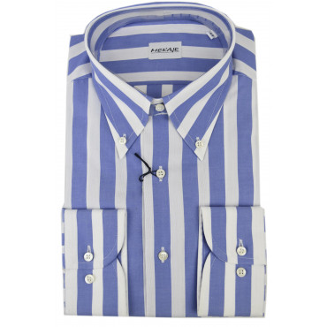 CASSERA Shirt für Herren, 16½ 42 Zeilen im himmel Oxford Weiß Button Down