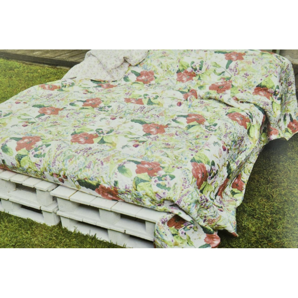 Quilt Quilted Bedspread Bed Flower Garden 260x260 - Boutis padding to enhance the Summer