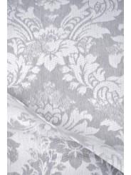 Bedspread, Light Curtain, burn-out design Arabesque