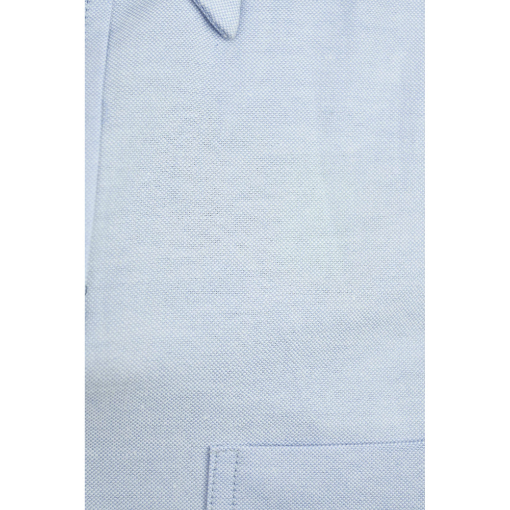 Camisa de hombre clásica azul claro Oxford ButtonDown