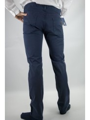 Pantaloni Uomo Slim taglia 44 Blu Scuro - modello Casual 5Tasche - PE