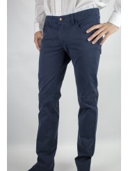 Pants mens Slim size 44 Dark Blue - model Casual 5Tasche - PE