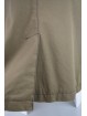 Unstructured Light Brown Pure Cotton Man Jacket 3 Buttons