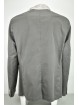 Men's Casual Deconstructed Small Geometric Pattern Cotton Jacket 2 Buttons
