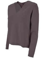 Mesh ScolloV Slim Woman Cashmere 2Fili - Fit, Screwed on, and Short